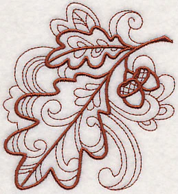 Doodle Oak Leaf - Image 3