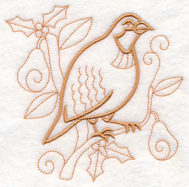 Doodle Partridge in a Pear Tree - Image 2
