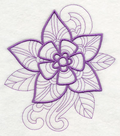 Doodle Passion Flower - Image 2