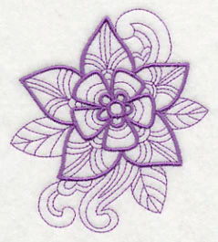 Doodle Passion Flower - Image 4