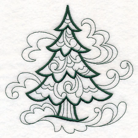 Doodle Pine Tree - Image 5