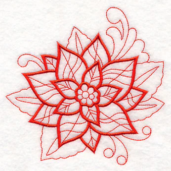 Doodle Poinsettia - Image 3