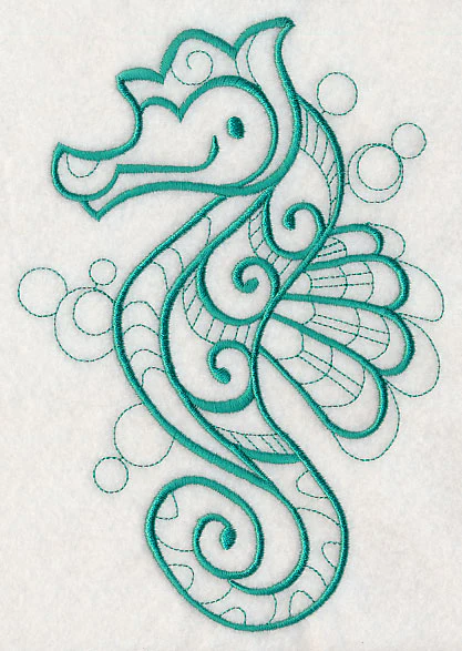 Doodle Seahorse - Image 5