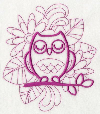Doodle Sleepy Owl 2 - Image 2