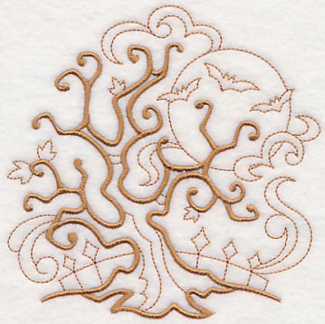 Doodle Spooky Tree - Image 2