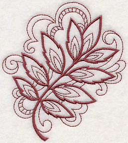Doodle Sumac Leaf - Image 3