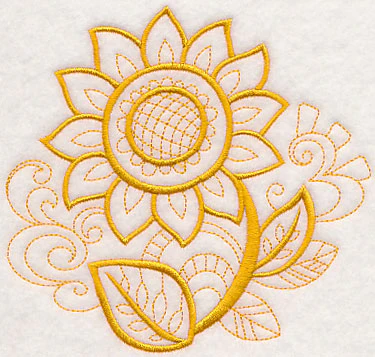 Doodle Sunflower - Image 2