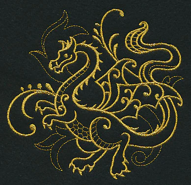 Dragon Filigree (Goldwork) - Image 4
