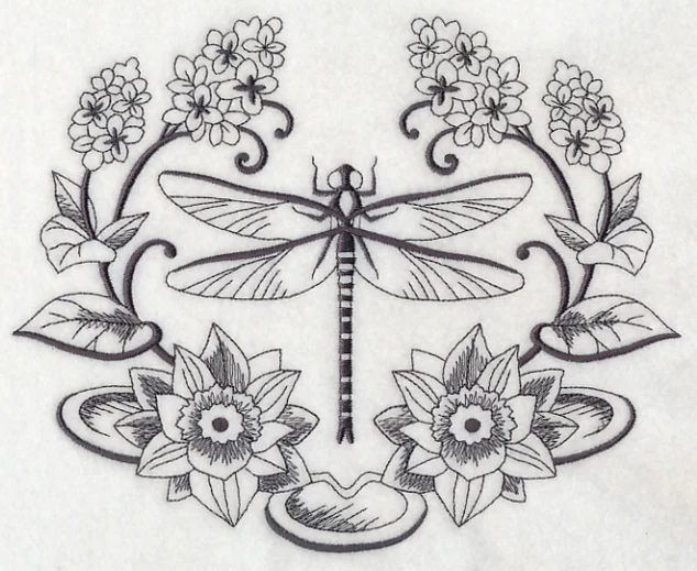 Dragonfly and Lily Laurel - Image 6