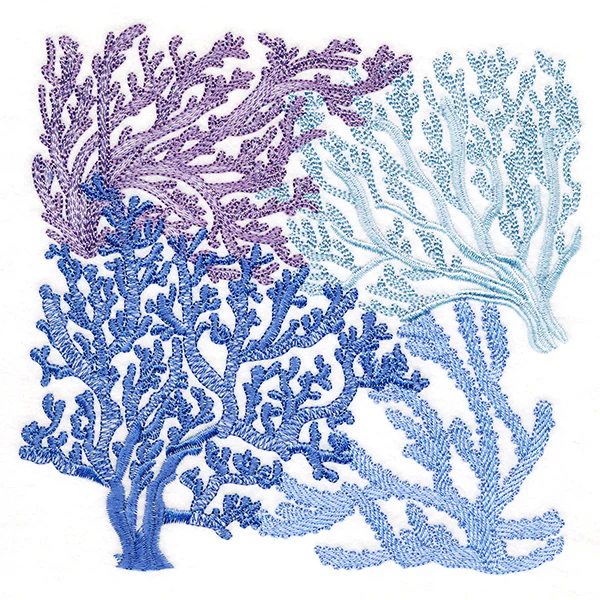 Dreamy Coral Collage - Image 2