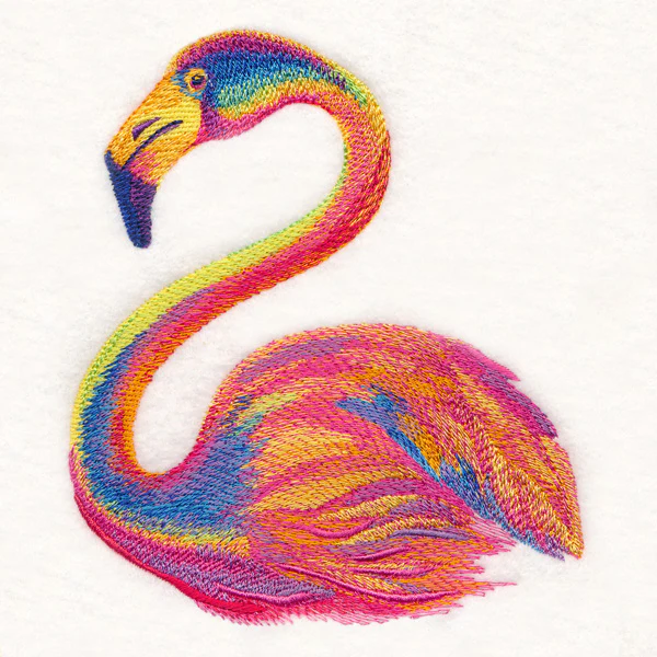 Dreamy Flamingo in Watercolor - Image 5