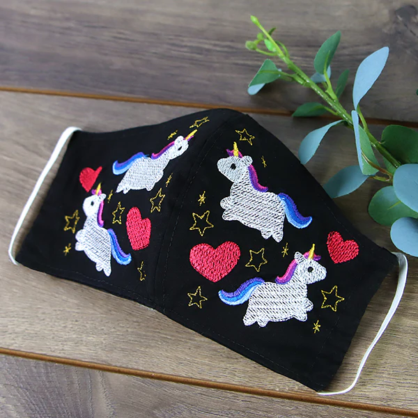 Dreamy Unicorns Mask Motif - Image 8
