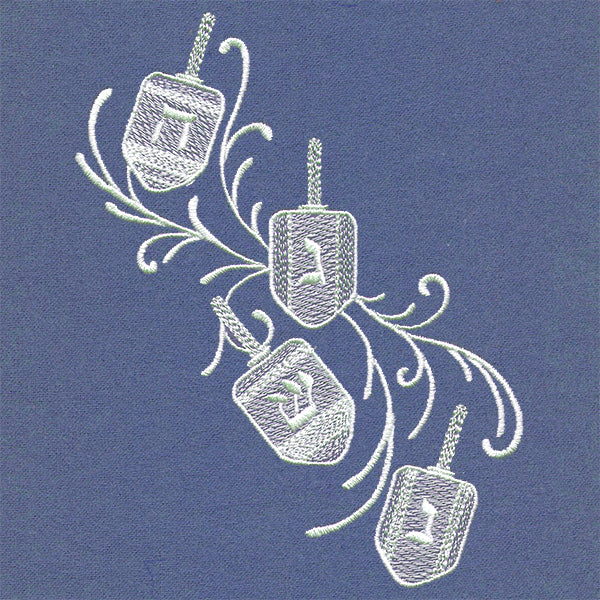 Dreidels in Swirls Feature - Image 3