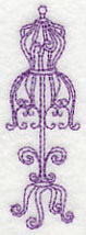 Dress Form 2 (Redwork) - Image 2