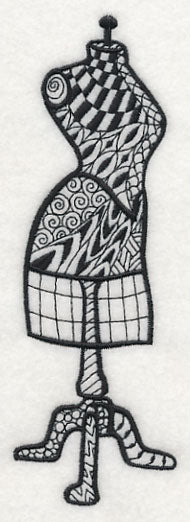 Dress Form (Blackwork) - Image 2