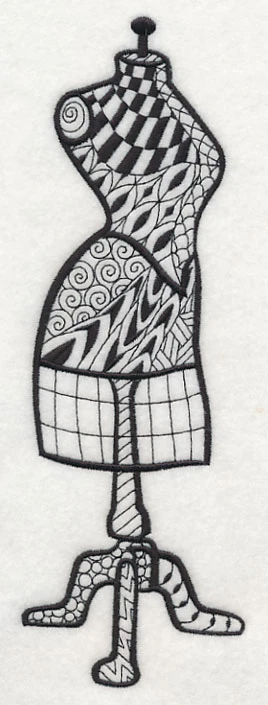 Dress Form (Blackwork) - Image 4