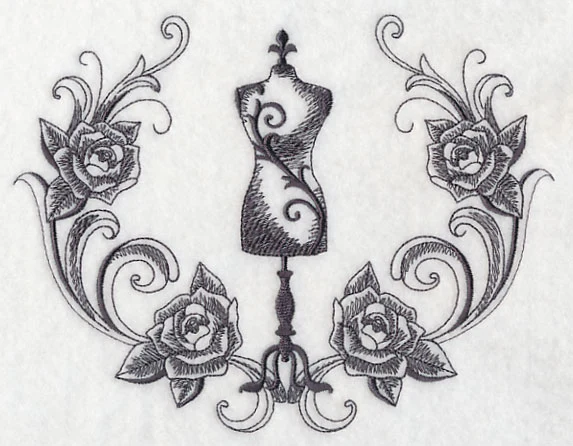 Dress Form Wreath - Image 2
