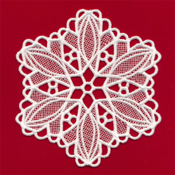 Droplet Snowflake (Lace) - Image 4