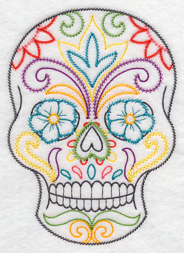 Dulce Fiesta Sugar Skull (Vintage) - Image 2
