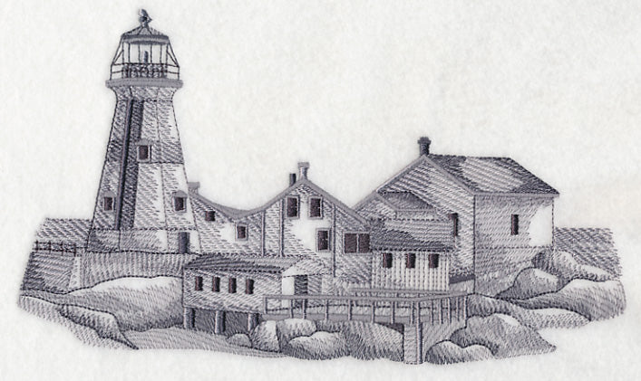 East Quoddy Lighthouse Sketch (New Brunswick) - Image 2