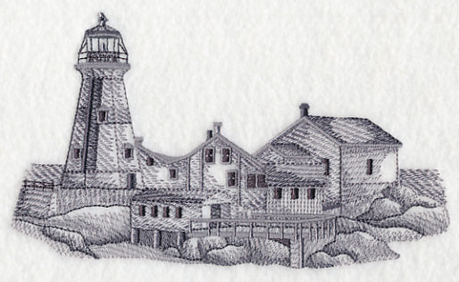 East Quoddy Lighthouse Sketch (New Brunswick) - Image 4