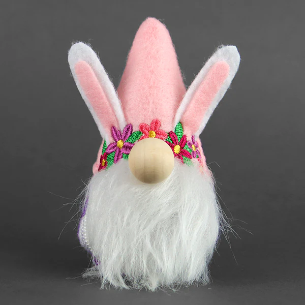 Easter Bunny Gnome Plushie (In-the-Hoop) - Image 4