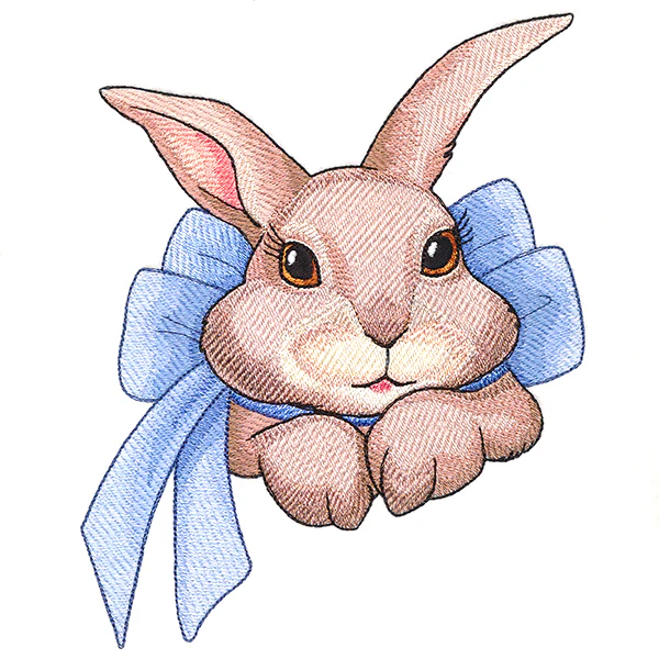 Easter Bunny with Bow - Image 9