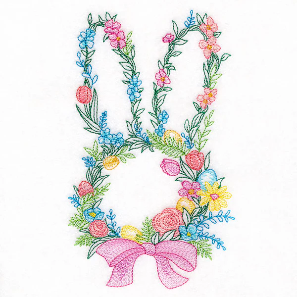 Easter Bunny Wreath - Image 7
