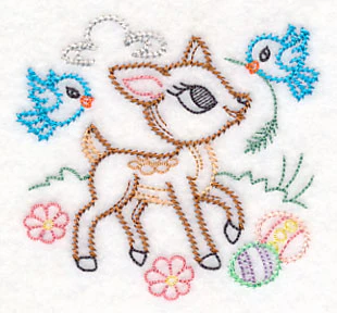 Easter Deer (Vintage) - Image 5