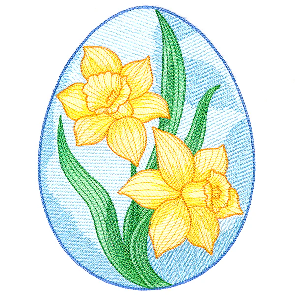 Easter Egg Artistry - Daffodils - Image 3