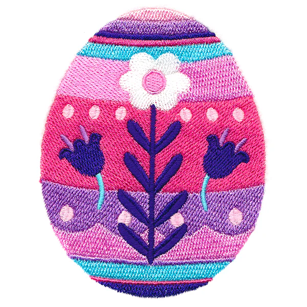 Easter Egg Artistry - Folk Flowers - Image 4