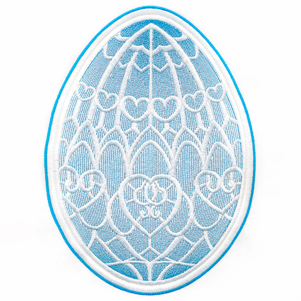 Easter Egg Artistry - Intricate Hearts - Image 5