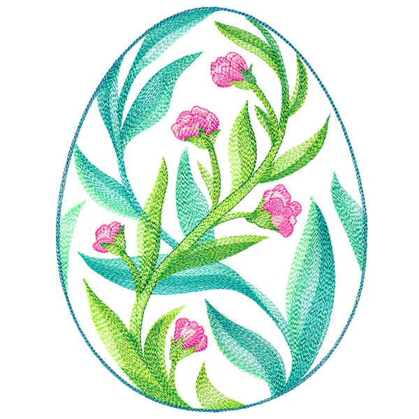 Easter Egg Artistry - Spring Flowers - Image 3