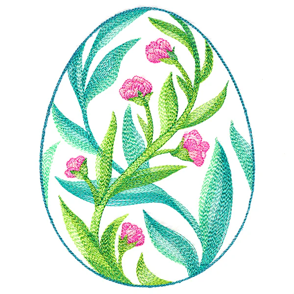 Easter Egg Artistry - Spring Flowers - Image 5