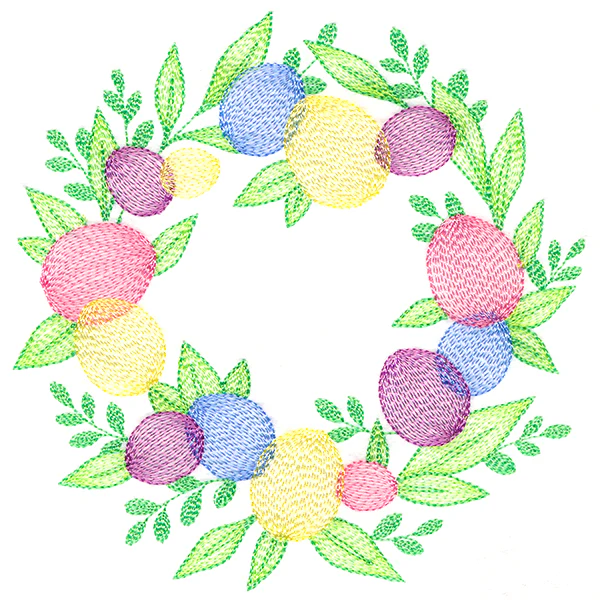 Easter Egg Delight - Wreath - Image 3