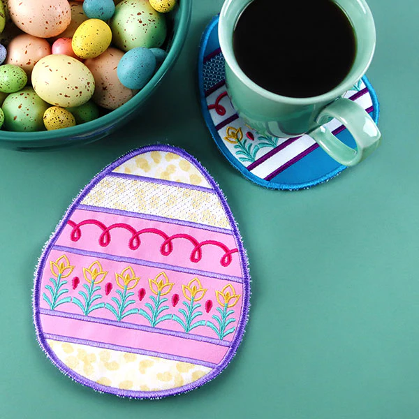 Easter Egg Trivet (In-the-Hoop) - Image 7