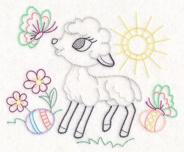 Easter Lamb (Vintage) - Image 6