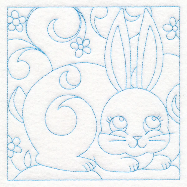 Easter Quilting - Bunny (Double Run) - Image 2