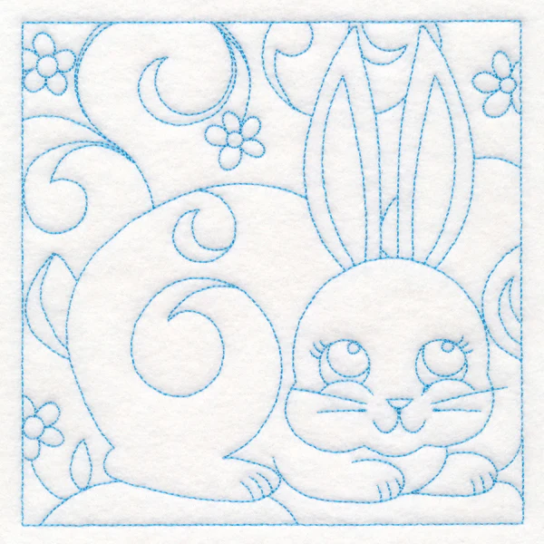 Easter Quilting - Bunny (Double Run) - Image 3