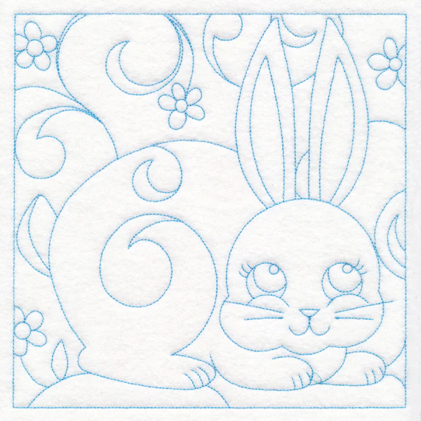 Easter Quilting - Bunny (Double Run) - Image 6