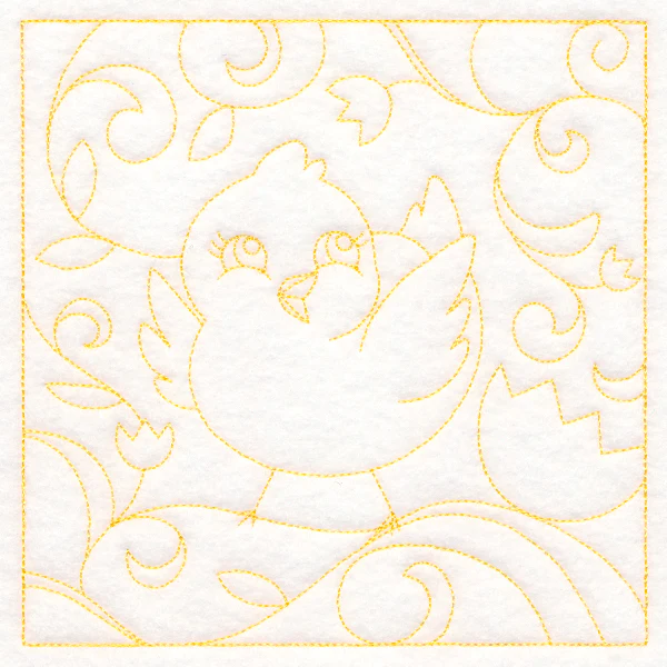 Easter Quilting - Chick (Double Run) - Image 3
