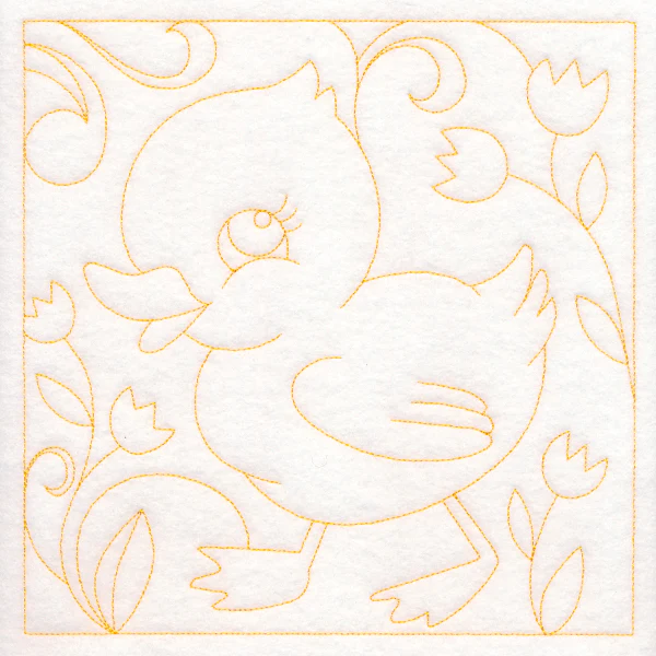 Easter Quilting - Duckling (Double Run) - Image 6