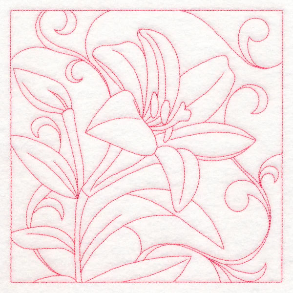 Easter Quilting - Lily (Double Run) - Image 2