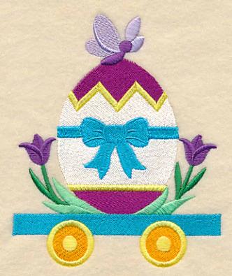 Easter Train - Bow Egg - Image 3