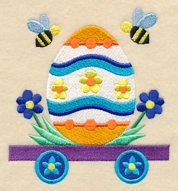 Easter Train - Flower Egg