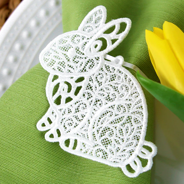 Easter Treasures - Bunny (Lace) - Image 10