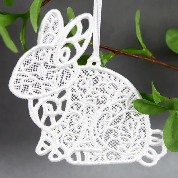 Easter Treasures - Bunny (Lace) - Image 4