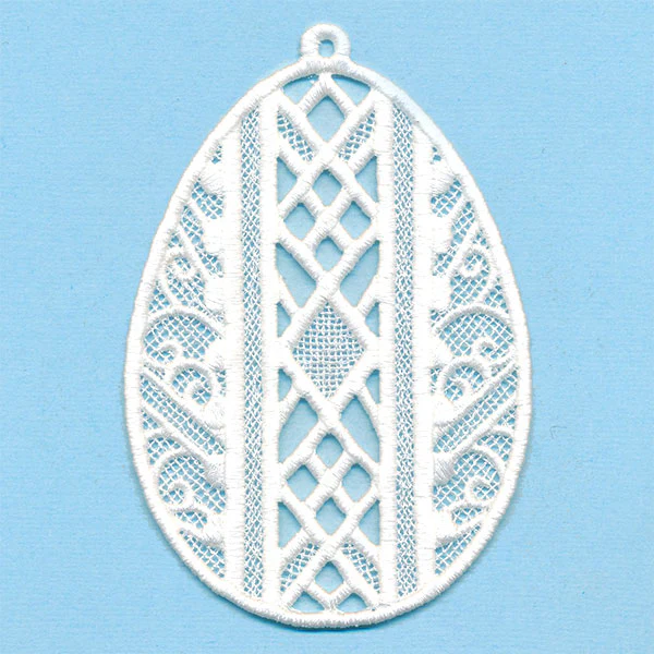 Easter Treasures - Egg 1 (Lace) - Image 2