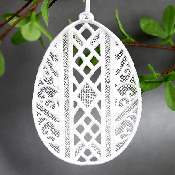 Easter Treasures - Egg 1 (Lace) - Image 3