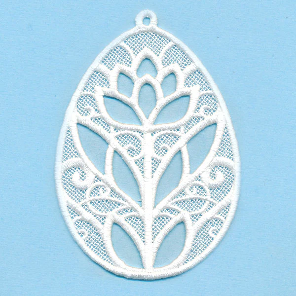 Easter Treasures - Egg 2 (Lace) - Image 2